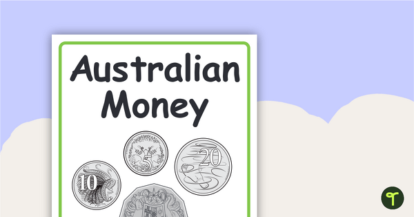 Preview image for Individual Australian Currency Posters - teaching resource