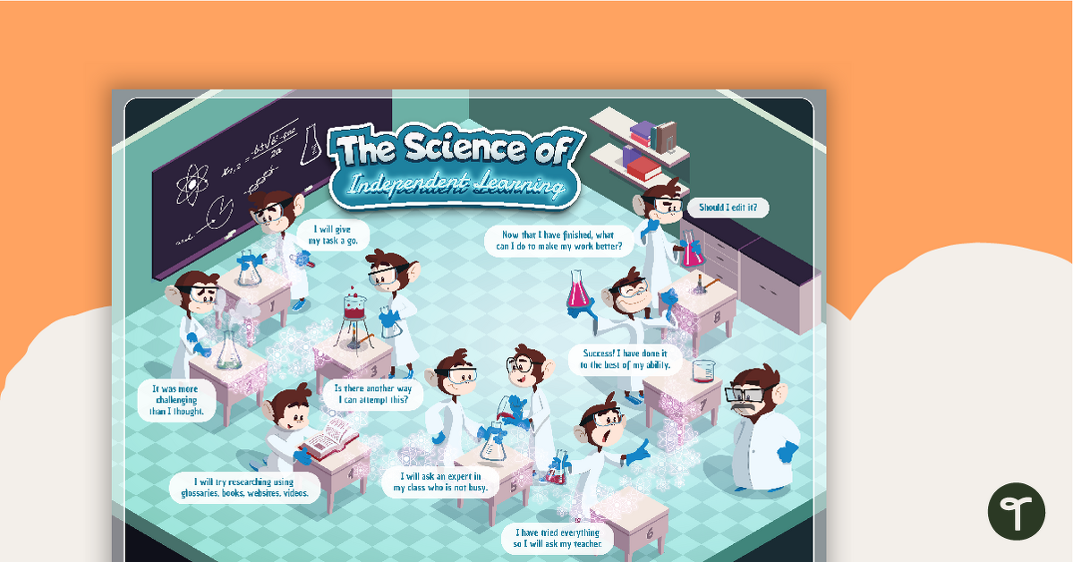 The Science of Independent Learning — Printable Classroom Poster teaching resource