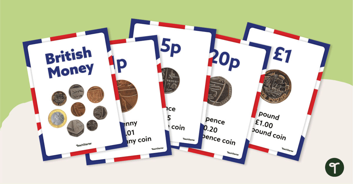 British Currency Posters teaching resource