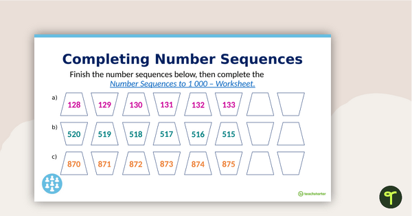 Identifying Number Patterns and their Rules PowerPoint teaching resource
