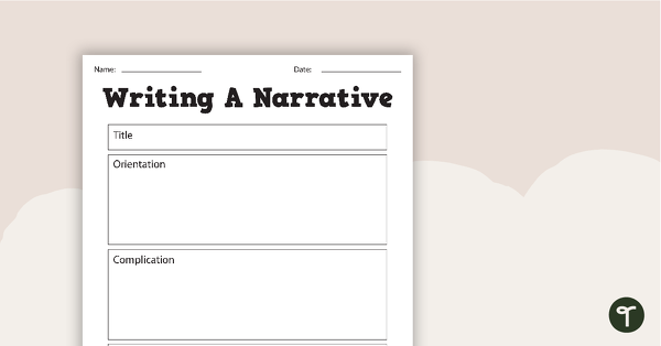 Narrative Writing Pack teaching resource