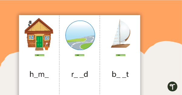 Preview image for Phoneme Match-Up Activity - oa, o-e, ow, o - teaching resource