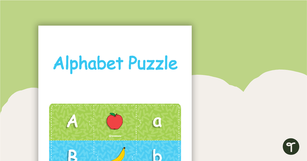Alphabet Puzzle Activity teaching resource