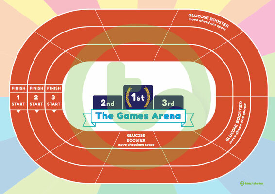The Games Arena – Comprehension Board Game teaching resource