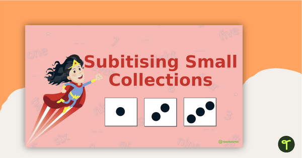 Preview image for Subitising Small Collections PowerPoint - teaching resource