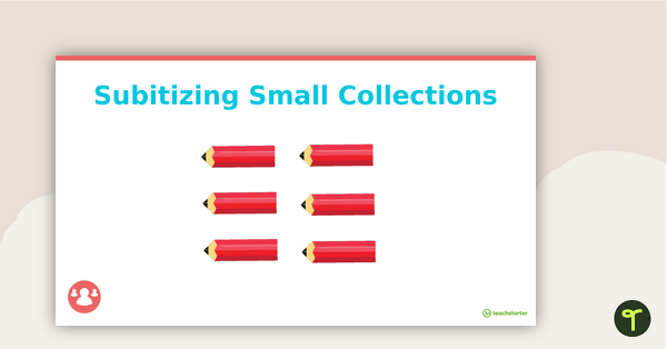 Subitizing Small Collections PowerPoint teaching resource
