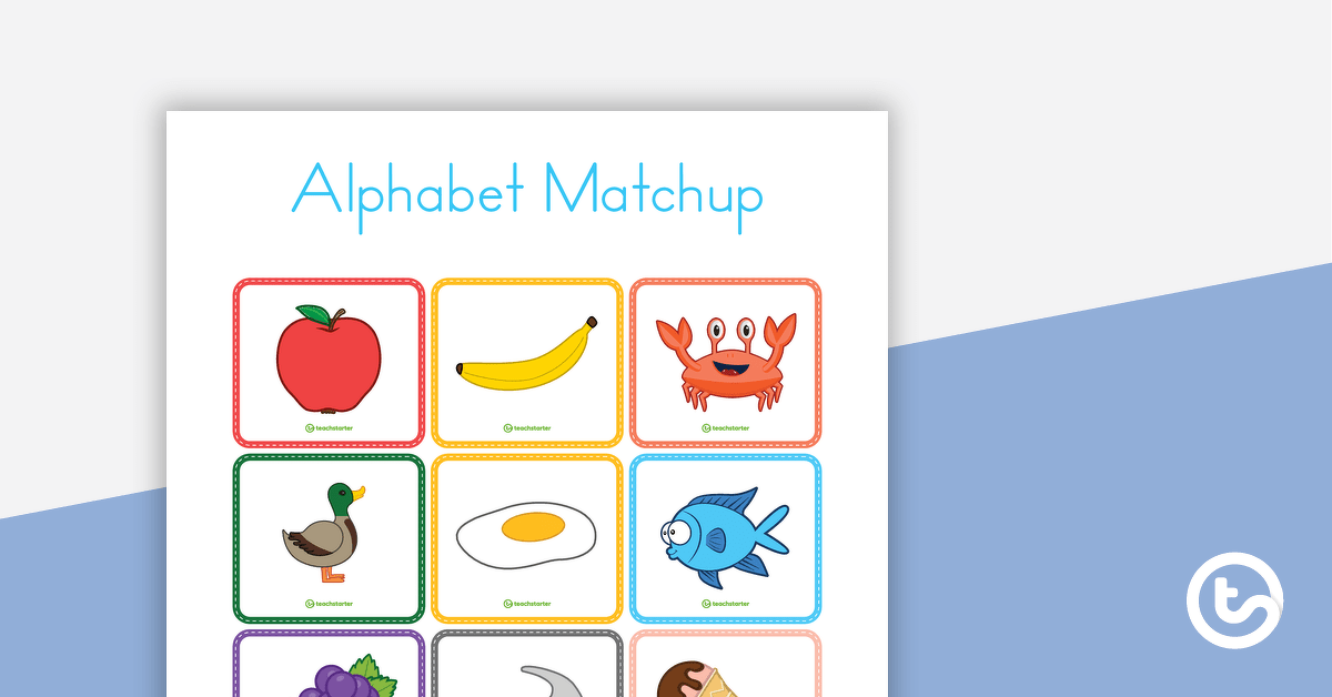 Alphabet Matching Activity teaching resource