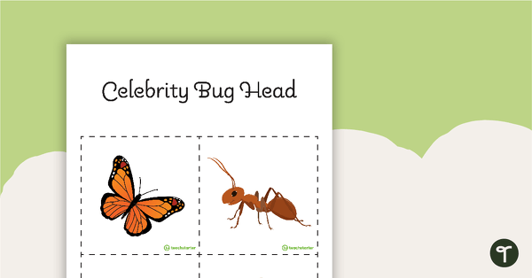 Celebrity Bug Head Game teaching resource