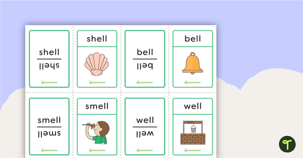 Go to Rhyming Words Snap Cards teaching resource