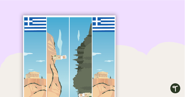 Go to Greece - Border Trimmers teaching resource