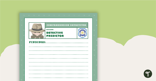 Preview image for Reading Detectives Worksheets - teaching resource