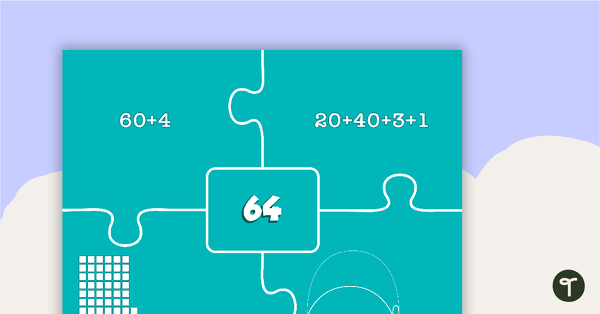Go to Number Matching Puzzle – Addition teaching resource