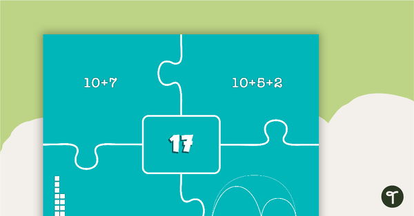 Number Matching Puzzle – Addition teaching resource