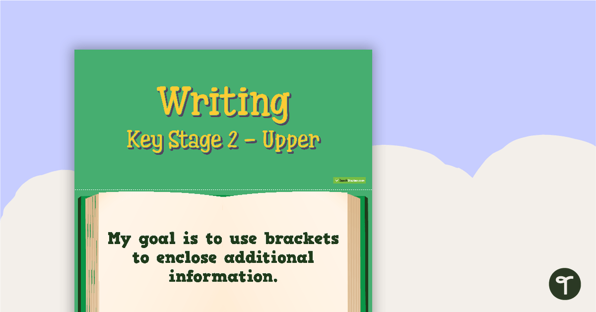 Preview image for Goals - Writing (Key Stage 2 - Upper) - teaching resource