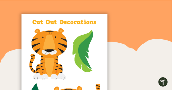 Go to Terrific Tigers - Cut Out Decorations teaching resource