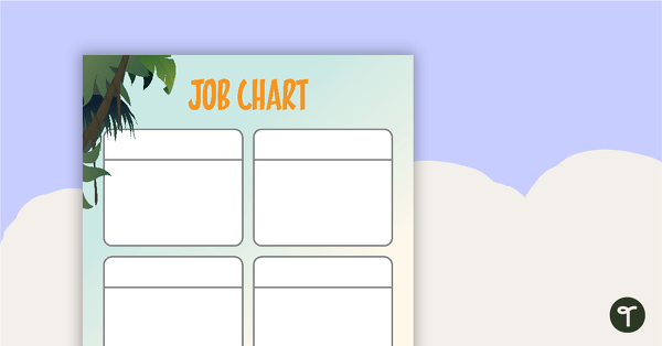Dinosaurs - Job Chart teaching resource