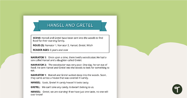 Comprehension - Hansel and Gretel teaching resource
