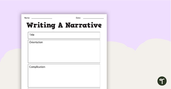 Preview image for Narrative Writing Pack - teaching resource