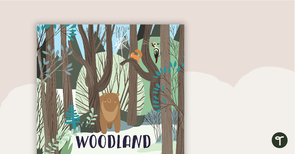 Go to Woodland Tales - Title Poster teaching resource