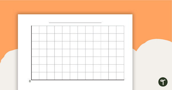 Image of Blank Graph Template