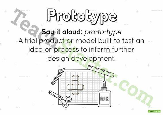Prototype Poster teaching resource