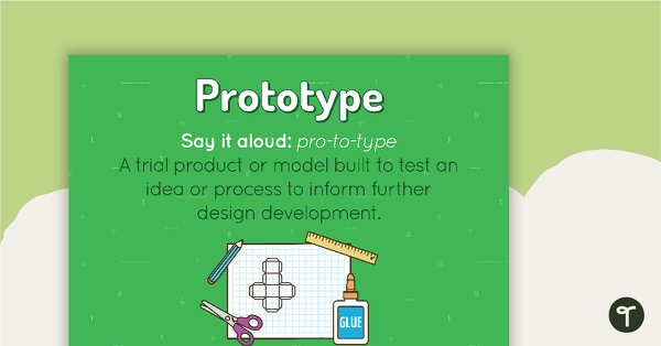 Prototype Poster teaching resource