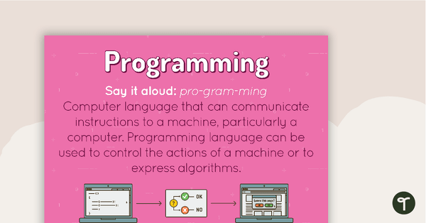 Go to Programming Poster teaching resource