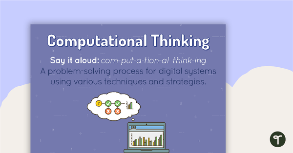 Go to Computational Thinking Poster teaching resource