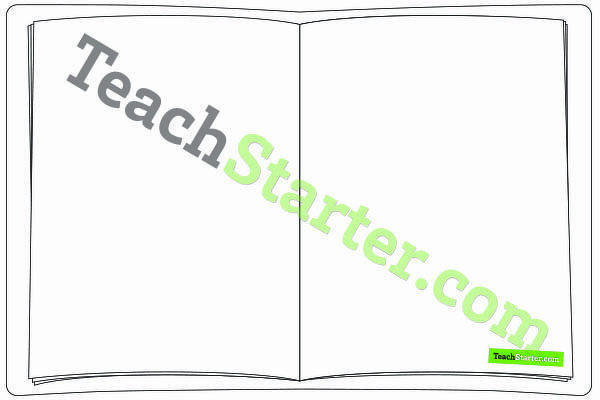 Book Page Border teaching resource