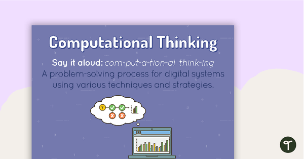Preview image for Computational Thinking Poster - teaching resource