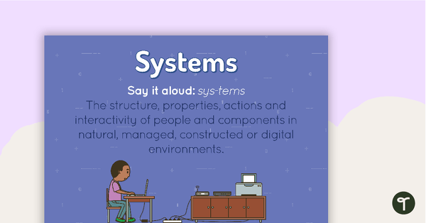 Preview image for Systems Poster - teaching resource