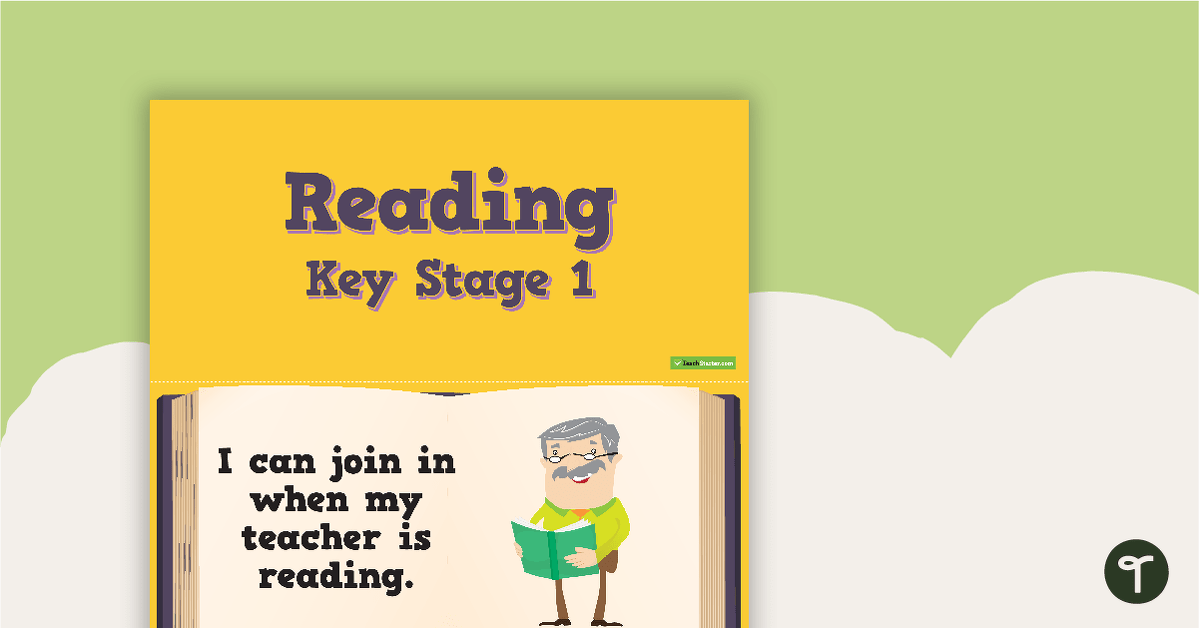 'I Can' Statements - Reading (Key Stage 1) teaching resource