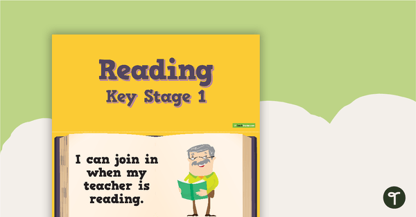 Go to 'I Can' Statements - Reading (Key Stage 1) teaching resource