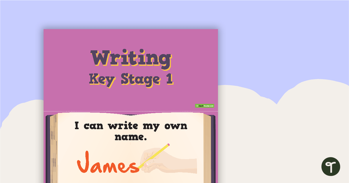 'I Can' Statements - Writing (Key Stage 1) teaching resource