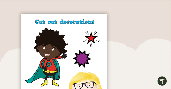 Go to Superheroes - Cut Out Decorations teaching resource