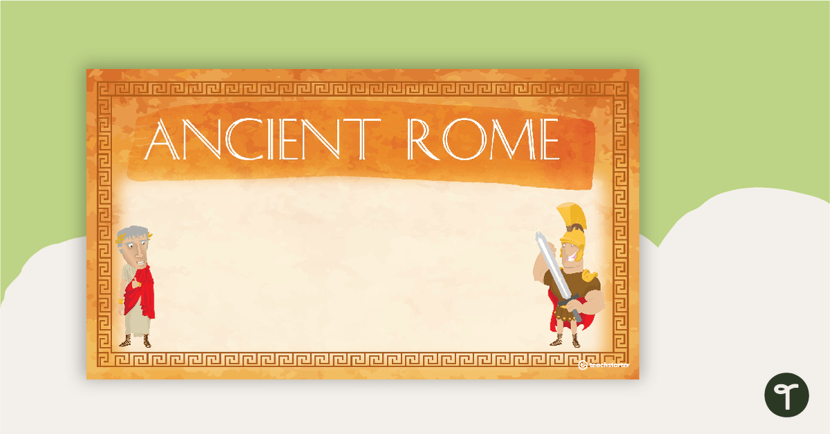 Ancient Rome - PowerPoint Template teaching resource