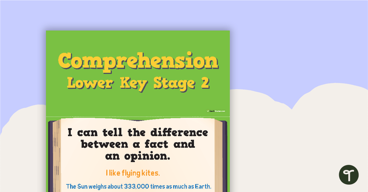 'I Can' Statements - Comprehension (Lower Key Stage 2) teaching resource