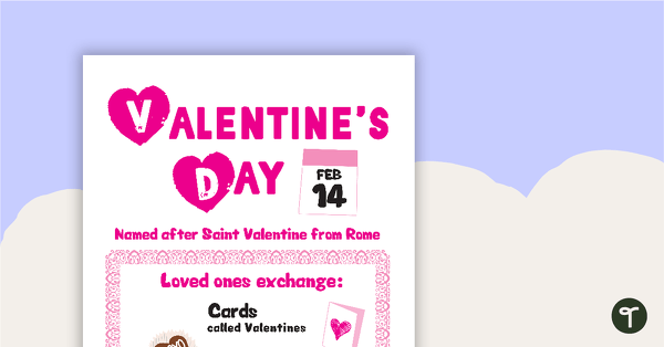 Go to Valentine's Day Information Page teaching resource