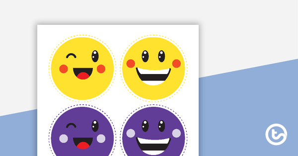 Emoji Cut Out Decorations teaching resource