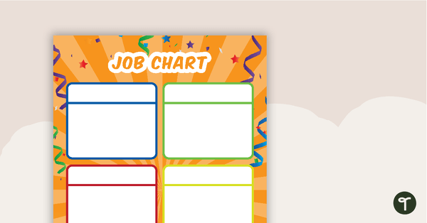 Champions - Job Chart teaching resource