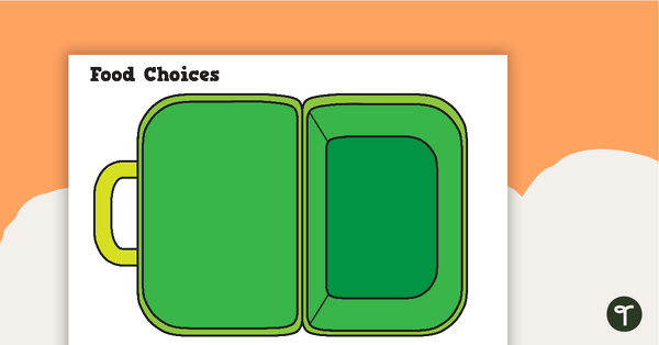 Food Choices Sorting Activity - Lunchbox teaching resource
