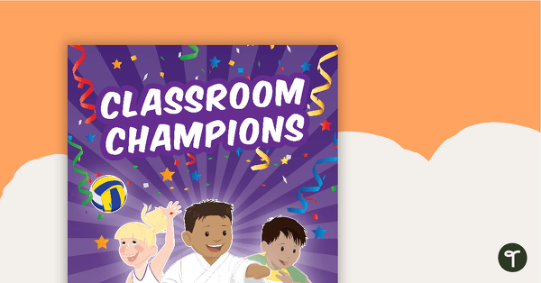 Classroom Champions - Title Poster teaching resource