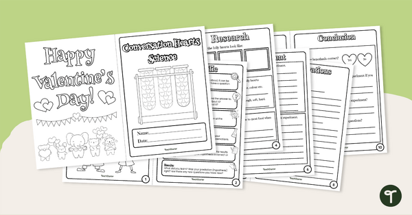 Go to Conversation Heart Lollies Science Experiment Workbook teaching resource