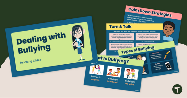 Go to Dealing with Bullying Teaching Slides teaching resource