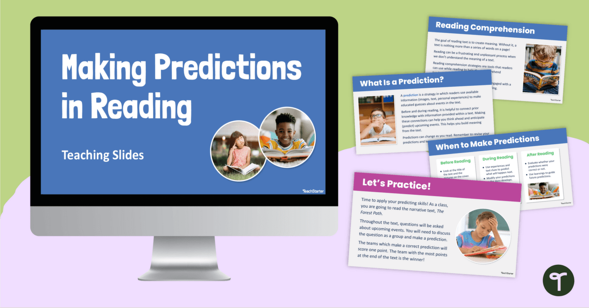 Making Predictions PowerPoint teaching resource