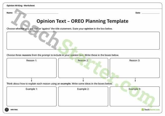 Opinion Writing Task - Movies Are More Enjoyable Than Books teaching resource