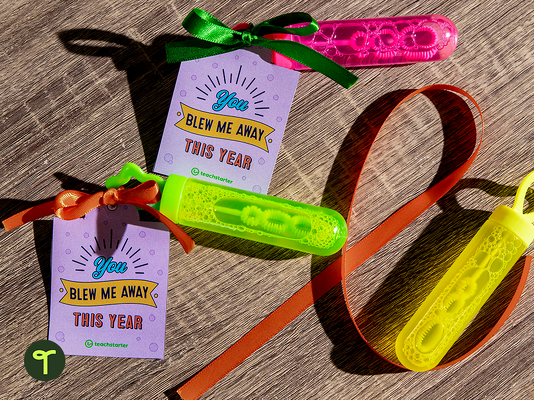 Student Gift Tags – You Blew Me Away This Year teaching resource