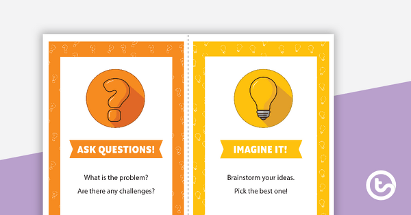 STEM - Engineering Process Poster Pack teaching resource