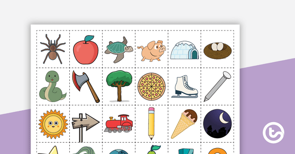 Initial Sound Sorting Activity (s, a, t, p, i, and n) teaching resource