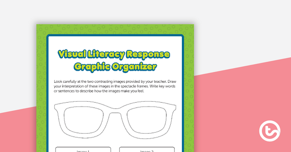 Visual Literacy Graphic Organizer Set teaching resource